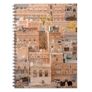 Carnet Architecture de la Vieille Ville de Sana'a, Yémen.