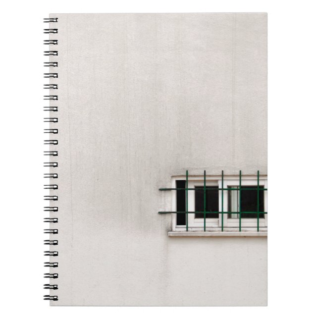 Carnet Architecture des fenêtres de bâtiment ancienne (Devant)