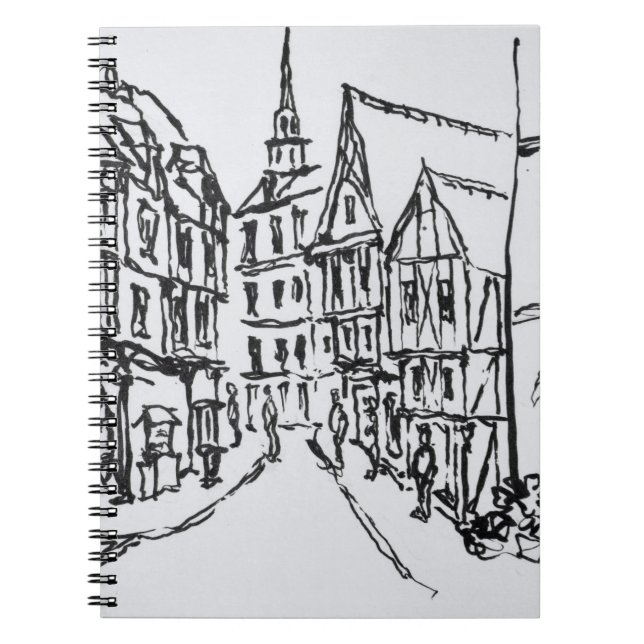 Carnet Architecture | Dinan, Bretagne, France (Devant)