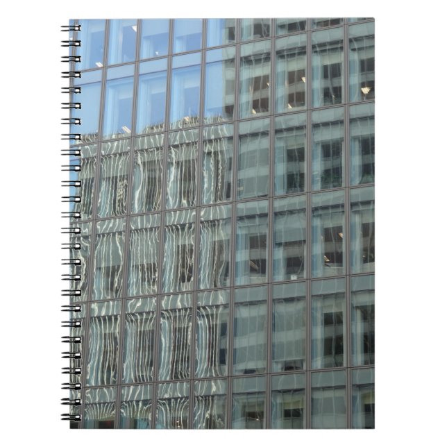 Carnet Architecture élégante et moderne en verre Skyscrap (Devant)