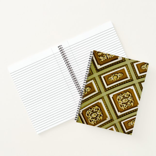 Carnet Architecture verte et Brown (Intérieur)
