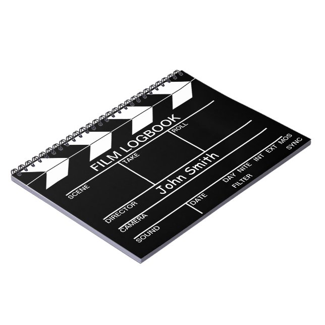 Carnet Ardoise de film (Côté gauche)