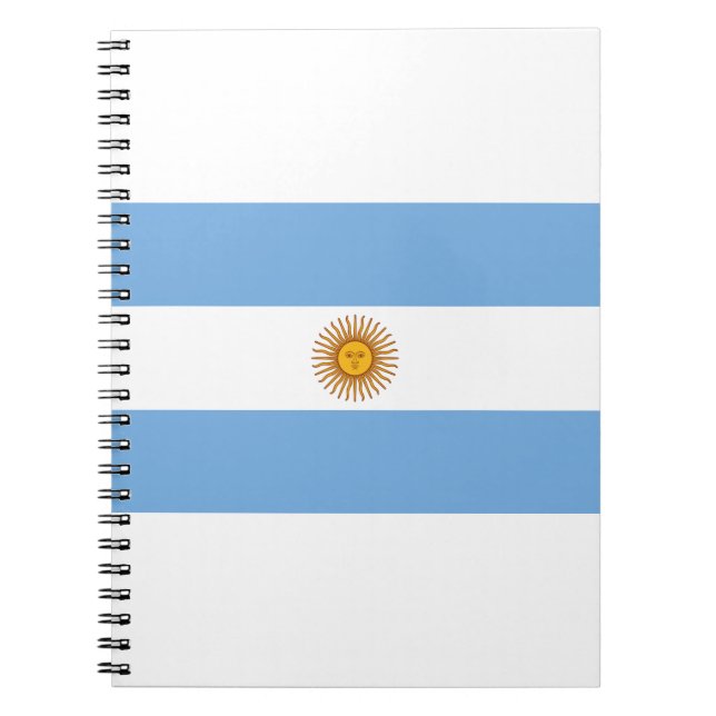 Carnet Argentina Flag (Devant)