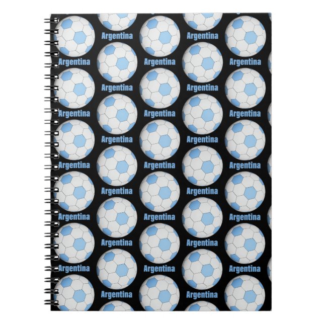 Carnet Argentina soccer  (Devant)