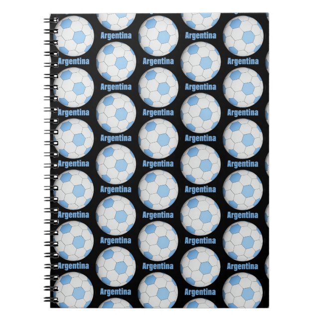 Carnet Argentine de football  (Devant)