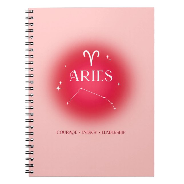 Carnet Aries aura (Devant)
