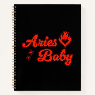 Carnet Aries baby notebook 
