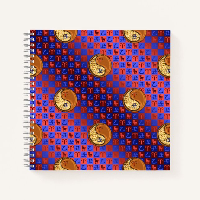 Carnet Aries et bois d'ox (Devant)