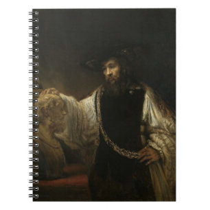 Carnet Aristote (384-322 AVANT JÉSUS CHRIST) avec un
