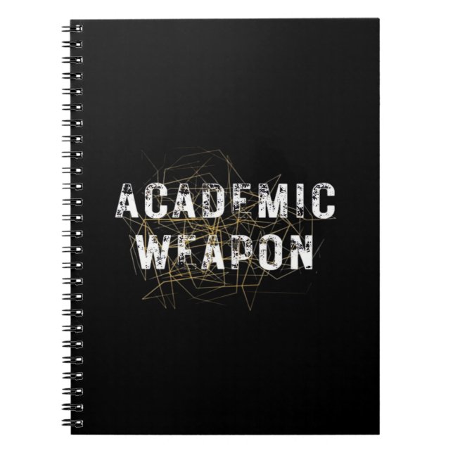 Carnet Arme universitaire - Inspirationnelle surdimension (Devant)