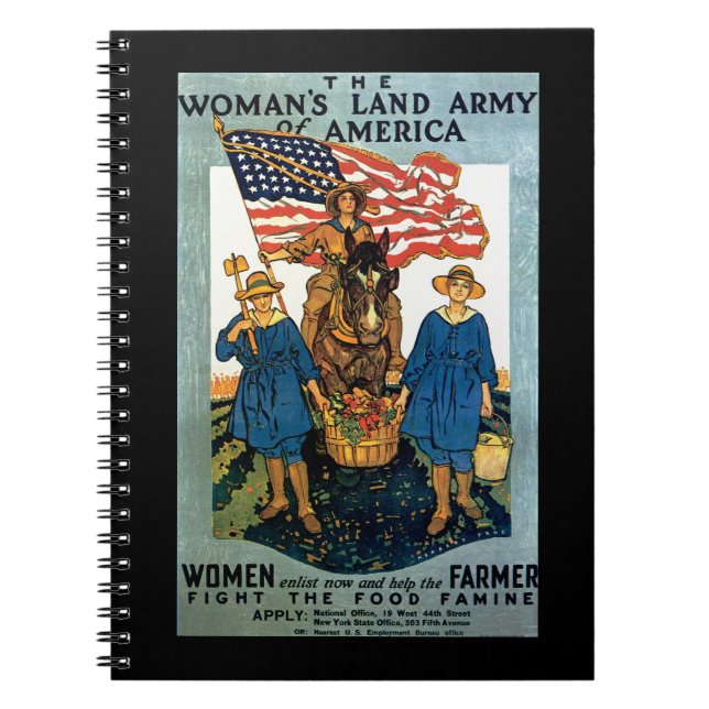Carnet Armée de terre féminine (Devant)