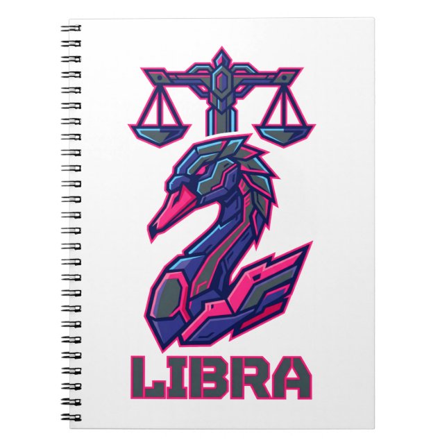 Carnet Armure de jeu Mecha SciFi Cyber Libra Zodiaque (Devant)