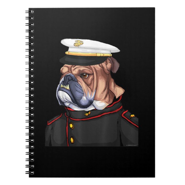 Carnet Army Bulldog (Devant)