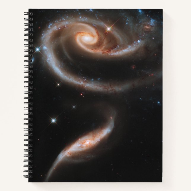Carnet Arp 273 Galaxies Interagissant En Andromède. (Devant)