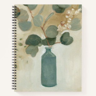 Carnet Arrangement neutre - Verdure dans le Vase