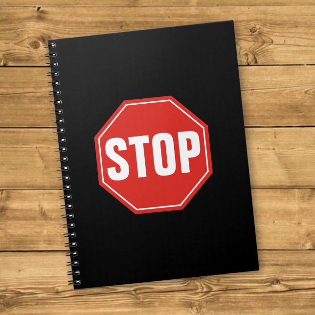 CARNET ARRÊTER LE SIGNE (Créateur téléchargé)