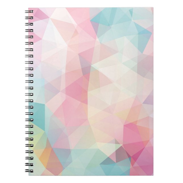 Carnet arrière - plan abstrait constitué de trianglesback (Devant)