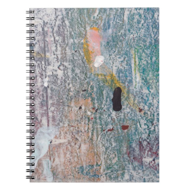 Carnet arrière - plan Abstrait de peinture. Oeuvre en m m (Devant)
