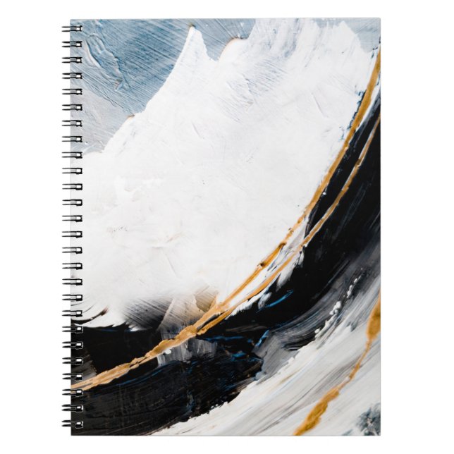 Carnet arrière - plan Abstrait de texture d'huile. Peindr (Devant)