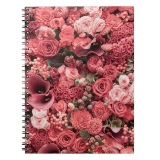 Carnet Arrière - plan abstrait fleuri rapproché.