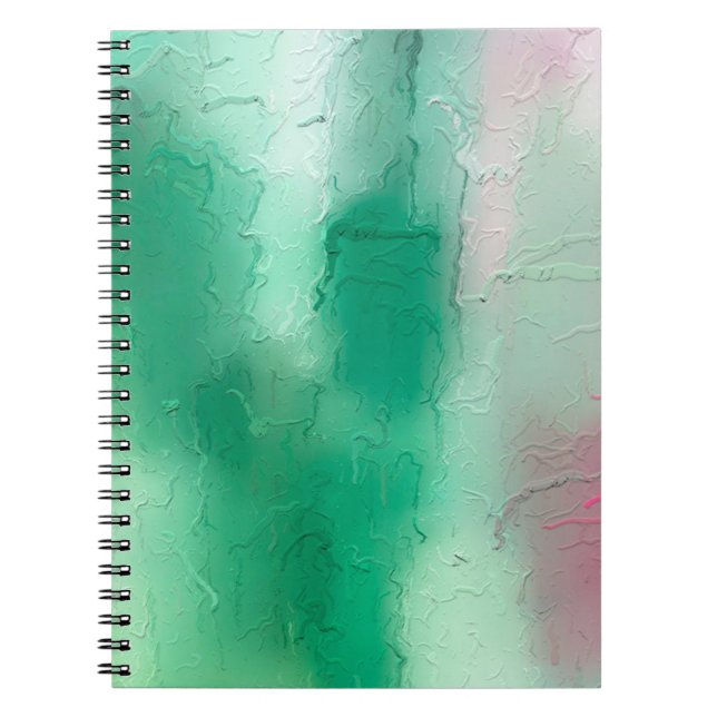 Carnet Arrière - plan abstrait graphique de trait de bros (Devant)