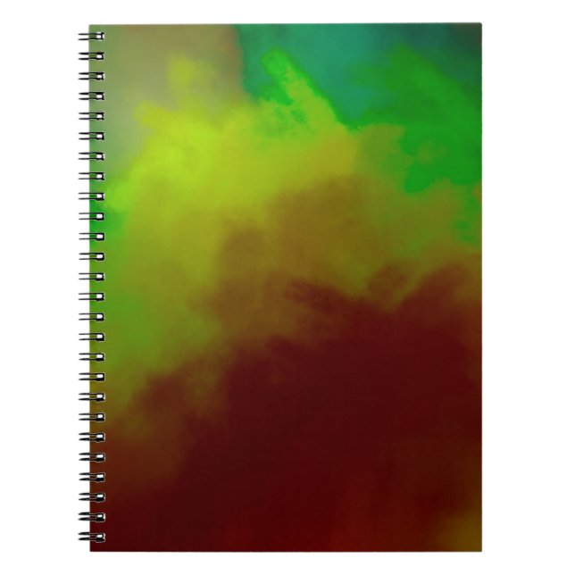 Carnet Arrière - plan Abstrait peint brossé. Brosse (Devant)