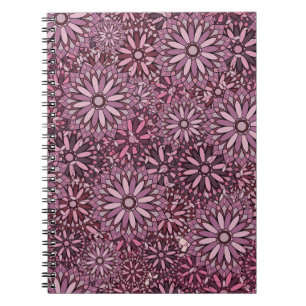 Carnet arrière - plan abstrait vintage. Style Mandala. co
