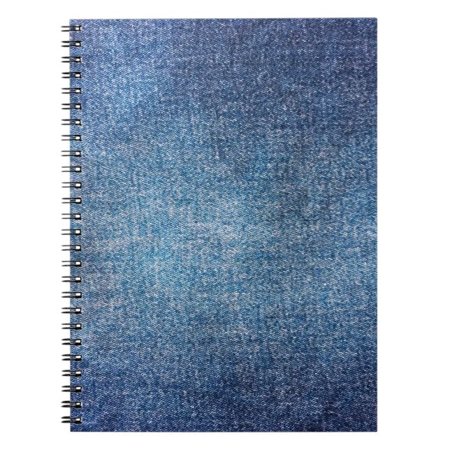 Carnet Arrière - plan bleu, jean jean texture arrière - p (Devant)