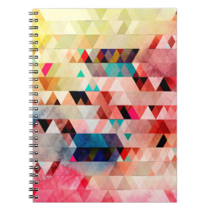 Carnet Arrière - plan d'aquarelle Abstrait et coloré
