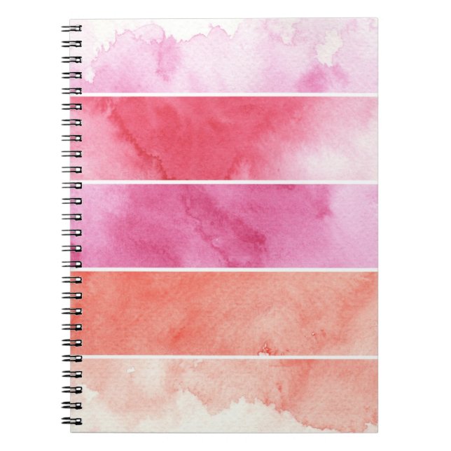 Carnet arrière - plan de bannières d'aquarelle pour votre (Devant)