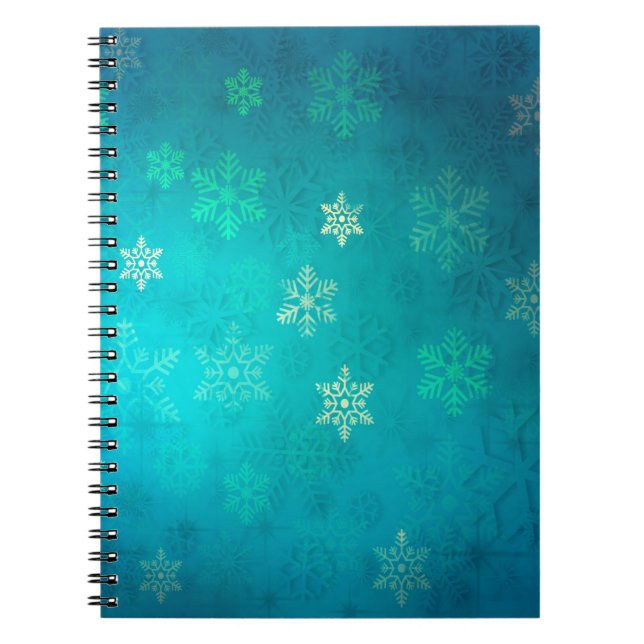 Carnet Arrière-plan de l'arrière - plan étoile de Noël (Devant)