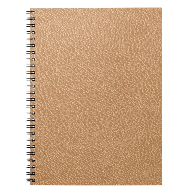 Carnet Arrière - plan de texture en cuir. texture Brown e (Devant)