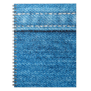 Carnet Arrière - plan de texture jeans bleu.