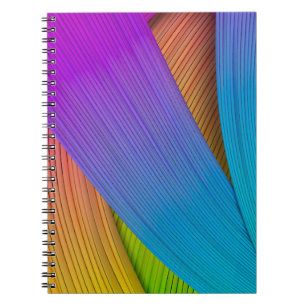 Carnet arrière - plan de vague Abstrait. Illustration 3D.