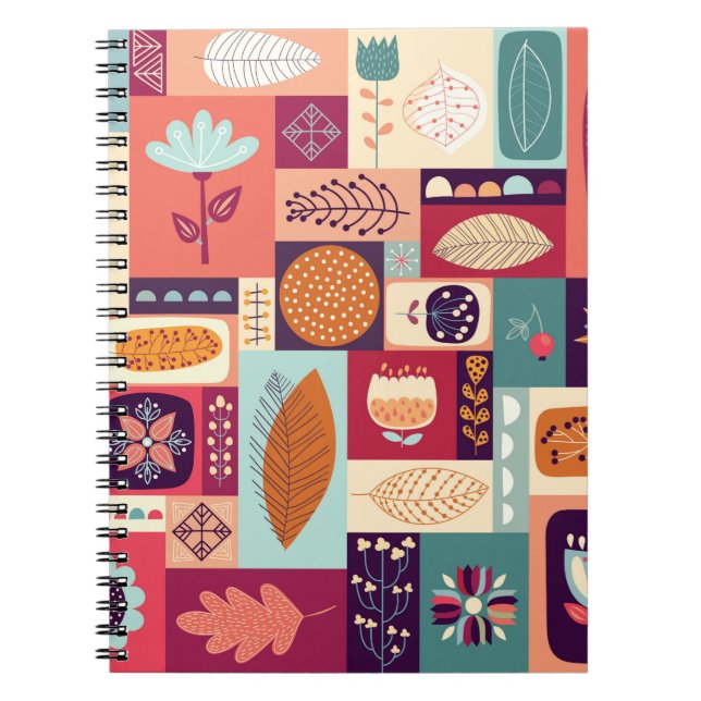 Carnet Arrière - plan décoratif (Devant)
