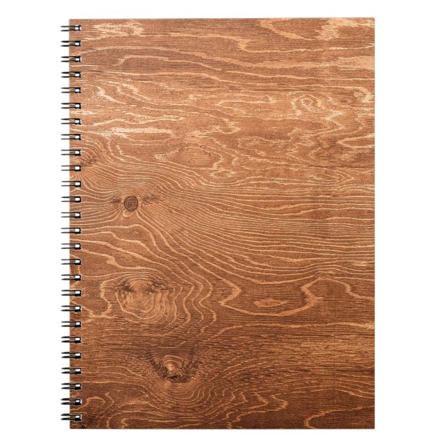 Carnet Arrière-plan en bois foncé, texture, table, bac (Devant)