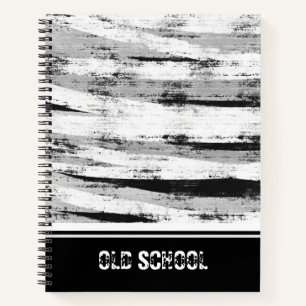 Carnet Arrière - plan en bois gris