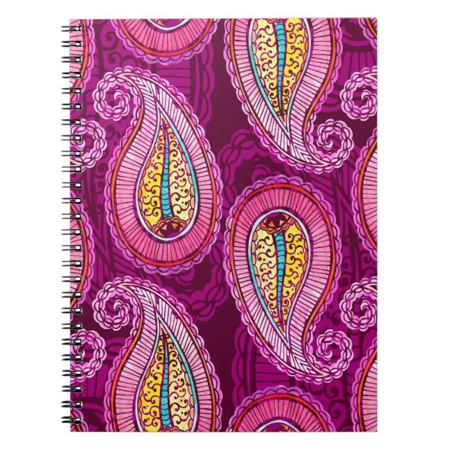 Carnet Arrière - plan ethnique sans aquarelle. Main dessi (Devant)