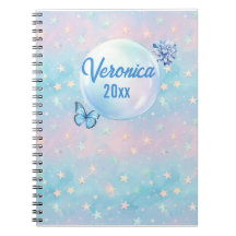 Arrière - plan étoilé bleu-rose