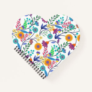 Carnet Arrière - plan floral exotique coloré Motif-23145