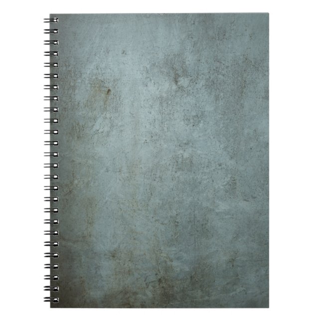 Carnet Arrière - plan métallique (Devant)