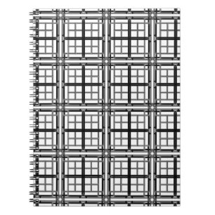 Carnet arrière - plan motif abstrait géométrique 3D gris.