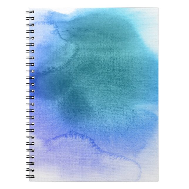 Carnet Arrière - plan peint à la main 12 d'aquarelle (Devant)