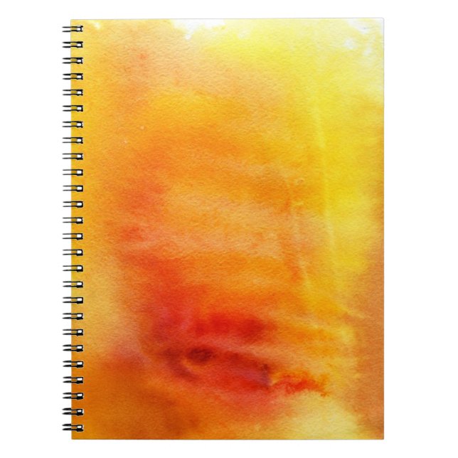 Carnet Arrière - plan peint à la main 19 d'aquarelle (Devant)