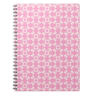 Carnet Arrière - plan rose, motif moderne sans couture. V