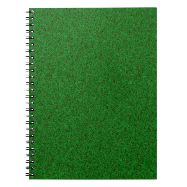 Carnet Arrière - plan texture gazon (Devant)