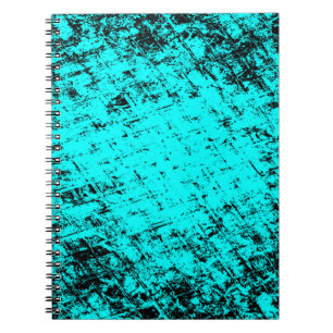Carnet Arrière - plan turquoise grunge couleur. Elément d