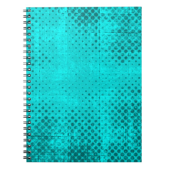 Carnet Arrière - plan turquoise grunge couleur. Elément d (Devant)