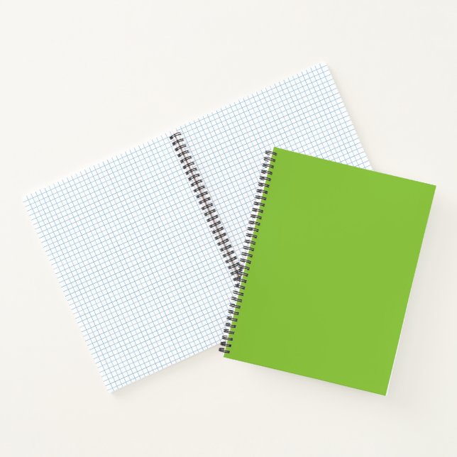 Carnet Arrière-plan vert citron plat – Texture scolaire (Intérieur)