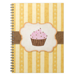 Carnet Arrière - plan vintage de petit gâteau